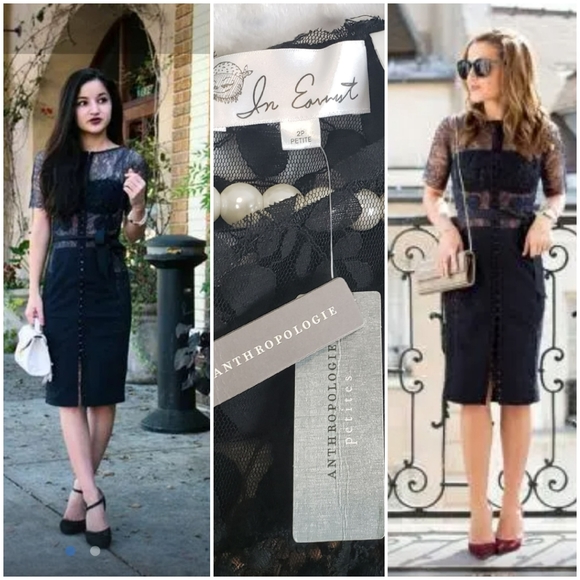 Anthropologie Dresses & Skirts - NWT Bryon Lars Anthropologie Carissima Sheath Dress Size 2 P Petite